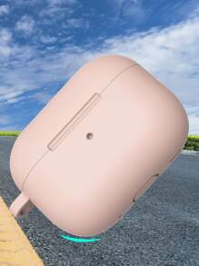 Vỏ rắn tương thích với Airpods - Bụi hồng - Xem 3