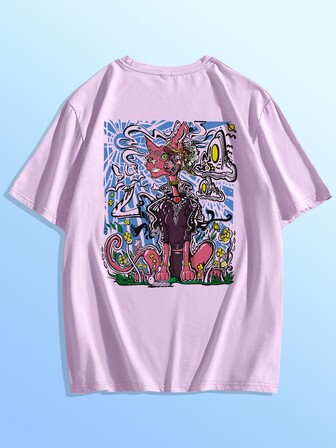 Tim Lord Jungen Baumwolle Cartoon Grafik T-Shirt