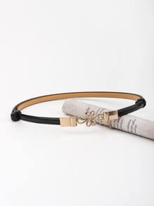 Đai trang trí khóa hình học - màu đen - Xem 2