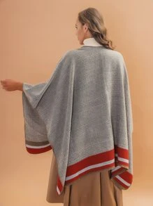 Chal de cuadros - Multicolor - Ver 5