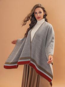 Chal de cuadros - Multicolor - Ver 6