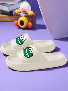 XX Men Cartoon Graphic Single Band Slides