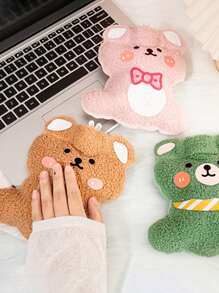 1入組熊設計隨機色熱水袋 - 彩色 - 查看 3