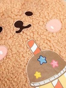 1入組熊設計隨機色熱水袋 - 彩色 - 查看 4