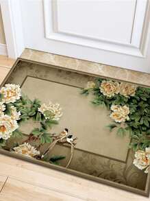1pc Tấm thảm cổ điển in hoa - Nhiều màu - Xem 3