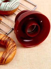 1 pieza Molde liso dónut - Burdeos - Ver 6