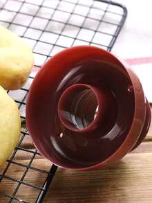 1 pieza Molde liso dónut - Burdeos - Ver 7