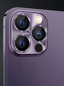 1入組鏡頭保護貼相容 iPhone15/15Plus/15Pro/15Promax - 紫色 - 查看 2