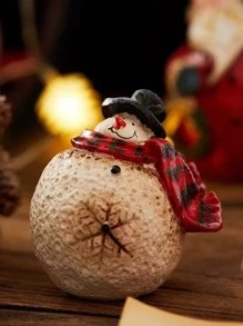 1pc Thủ công trang trí hình người tuyết - Nhiều màu - Xem 4