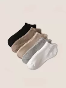 Vớ mắt cá chân rắn 5 cặp - Nhiều màu - Xem 1