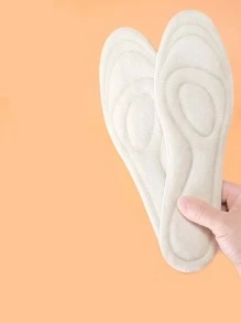 1雙透氣鞋墊 - 米色 - 查看 1