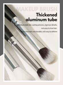 10PCS Makeup Brush Sets Premium Synthetic Hair Eyeshadow Blending Brush Sets Cosmetics Tools For Face And Eyes,Brush Set,Makeup Brush Kit,Make Up Brush Set,Make Up Set Complete,Makeup Brush Set,Complete Makeup Kit,Brush Kit,Brushes Makeup Set,Makeup Gift Set,Set - Black - View 4