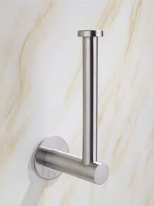 1 cái thanh treo khăn không có lỗ bấm - Bạc - Xem 6