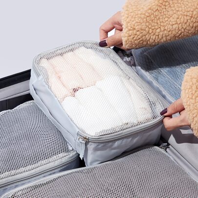 SHEIN1入組旅行收納包適用於服裝/內衣/襪子