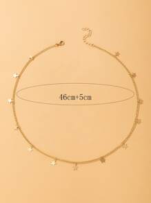 imoli 星星吊坠项链