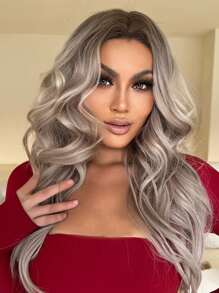 HAIRCUBE Long Body Wave Synthetic Wig - Multicolor - View 8