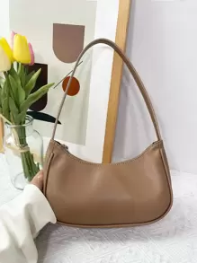 Túi vai màu trơn Thanh lịch - Lạc đà - Xem 1