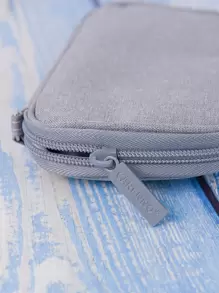 1入組便攜式數據線收納包 - 灰色 - 查看 5