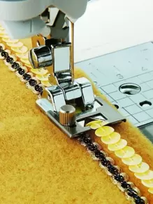 1 pieza Prensatelas para máquina de coser hierro - Plateado - Ver 1