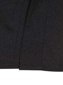 Manfinity Mode Áo sơ mi Nam Nút phía trước màu trơn Công việc - màu đen - Xem 6