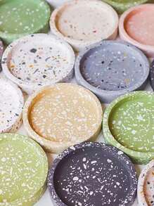 1pc DIY Silicone Mold,Creative Solid Round Design Washable Cup Pad Mold