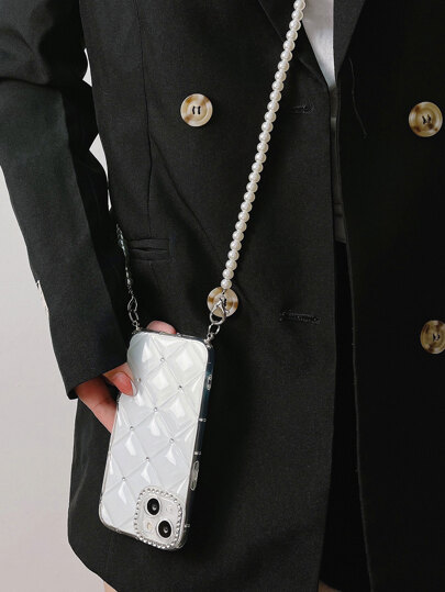 Crossbody Lanyard Apple Case Compatible With IPhone 17 Pro Max/17 Pro/17 Air/17/16/16 Pro Max/16/16 Pro/15/15 Pro Max/15 Pro/15 Plus/11/13/12/14 Pro Max/11 Pro Max/12 Pro Max/13 Pro Max/13 Pro, Full-Coverage Anti-Fall Transparent Soft Shell