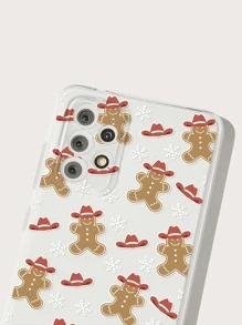 Hộp đựng điện thoại trong suốt mô hình hoạt hình giáng sinh - Nhiều màu - Xem 5