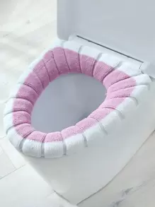 1入組雙色馬桶座套