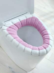 1入組雙色馬桶座套