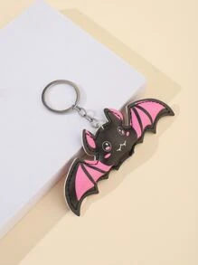 蝙蝠吊墜鑰匙圈 - 彩色 - 查看 1