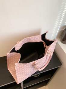 In xu hướng thời trang Thu Đông, Túi mua sắm du lịch đa năng bốn mùa, túi tote cỡ lớn - Nhiều màu - Xem 3