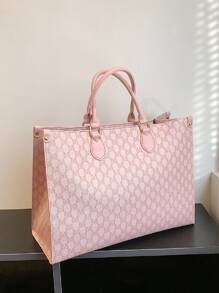 In xu hướng thời trang Thu Đông, Túi mua sắm du lịch đa năng bốn mùa, túi tote cỡ lớn - Nhiều màu - Xem 6