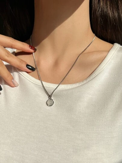 DAZY 圆形吊坠项链