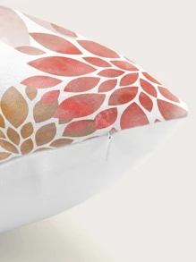1pc Petal Print Cushion Cover Without Filler, Modern Throw Pillow Case, For Sofa, Living Room - Multicolor - View 2