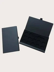 1pc SIM Card Storage Box - Black - View 4