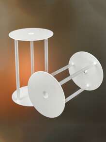 1 Set De Soporte Para Pastel - Blanco - Ver 2