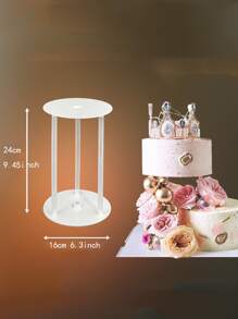 1 Set De Soporte Para Pastel - Blanco - Ver 3