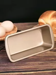 1/2pcs Large/Medium/Small Pound Cake Mold, Non-Stick Loaf Pan, Rectangular Bread Mold, Baking Tool For Home Use