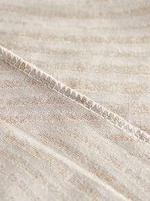 Ghế co giãn hình học Jacquard Slipcover - Màu Khaki - Xem 6
