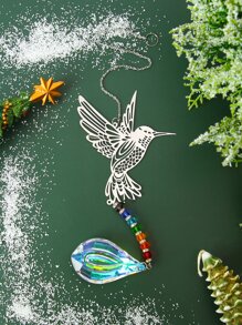 1 件复活节小鸟和水滴装饰壁挂 - 彩色 - 查看 2