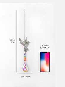 1 件复活节小鸟和水滴装饰壁挂 - 彩色 - 查看 3