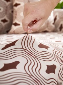 1pc Mô hình hình học Ghế sofa co giãn - Nhiều màu - Xem 2