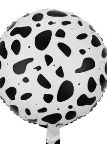 9 piezas con patrón de vaca en forma de estrella globo