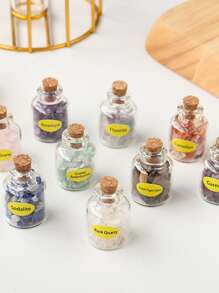 1pc Thiết kế chai ngẫu nhiên trang trí thủ công, đồ trang trí pha lê tự nhiên cho trang trí nhà quà tặng tốt nhất - Nhiều màu - Xem 5