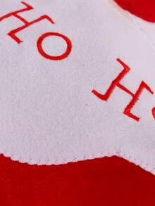 1pc Cute Christmas Gift Bag With Santa Claus Design - Multicolor - View 4