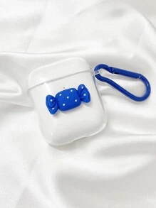 Funda de auriculares caramelo transparente - Azul - Ver 5