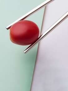 1 pieza Cuchara & 1 par Palillos & 1 pieza Caja - Multicolor - Ver 2