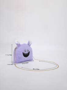 Bolsa creativa con diseño de dibujos animados - Multicolor - Ver 3