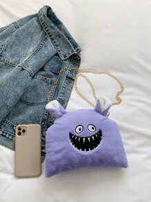 Bolsa creativa con diseño de dibujos animados - Multicolor - Ver 4