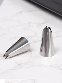 6pcs Stainless Steel Piping Nozzle - Silver - View 5